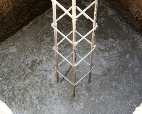 steel reinforced concrete